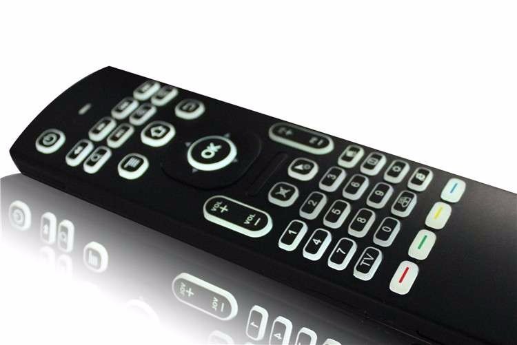 MX3 Rétro-Éclairé 2.4G Fly Air Souris et Clavier Sans Fil avec Touchpad
