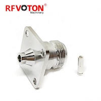 Konektor Persegi Jack Female Tipe N untuk RG402 RG141