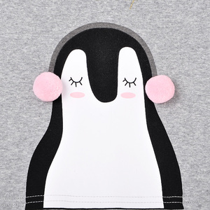 Overol a Rayas para Bebé Petelulu, Ropa Infantil de Boutique, Diseño de Pingüino, Verano, Transpirable, 100% Algodón de Punto, <span class=keywords><strong>Pijama</strong></span> de 2 Piezas - Product Image 5