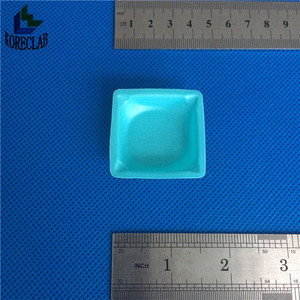 7 ML Petite Taille Bleu En Plastique Carré Peser Plats/Bateaux/Plateau/Bols - Product Image 3