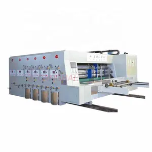 Automatic good quality flexo printing machine 4 color box pizza