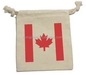 حقيبة قطنية عالية الجودة بحبل سحب مخصصة لتخزين المجوهرات والهدايا مع طباعة الشعار، مناسبة لمستحضرات التجميل - Product Image 2