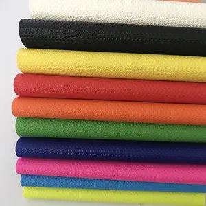 Vinyl Fabric Anti Slip Grip Fabric Neon Color PVC Vinyl Fabric For Motorcycle And Motocross Seat Cover