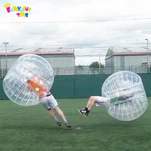 Top venta CE 1.2 m/1.5 m/1.7 m PVC/TPU inflable cubierto de tela Zorb fútbol burbuja Bola para el deporte al aire libre