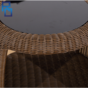 Mesa de café al aire libre conjunto y patio silla giratoria Mesa Redonda ocio muebles de ratán - Product Image 5
