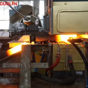 Fully Automatic Step Feeder Induction Hot Heating Machine For Billet Forging