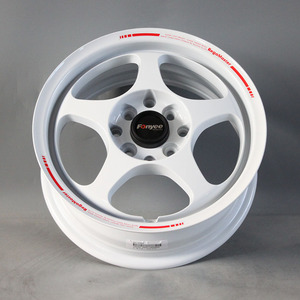 Fonyee Deep Dish Concave 5 rayons <span class=keywords><strong>4</strong></span> 8 trous de roue Huecos 15 pouces 15x6.5 4x114.3 alliage roues de voiture de tourisme jantes Jantes de rinçage automatique - Product Image 2