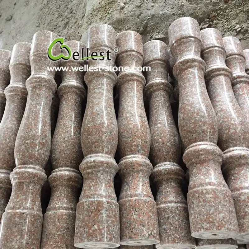 इनडोर और आउटडोर सजावट के लिए थोक ग्रेनाइट balusters