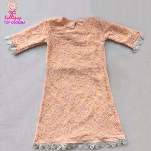 Ultime Bambino Frock Designs Triplo Loto Lato Abiti 1-6 Anni Della Ragazza Abito Volant Disegni del Vestito - Product Image 4