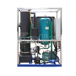 Koller Hot sale 5tons cylinder tube ice machine with high capacity for ice plant TV50