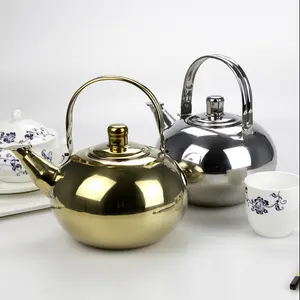 Baming Groothandel 1000Ml/1500Ml/2000Ml/2500Ml Japanse Roestvrijstalen Theeketel Metalen Hospitality Theepot