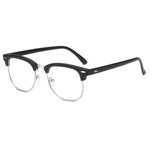 Lunettes <span class=keywords><strong>de</strong></span> lecture optiques Morglow MGP3016, demi-monture noire, bon marché, pour myopes - Product Image 1