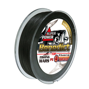 Ampia Disponibilità di Filo da Pesca Intrecciato in PE a 4 Fili Benedict di Grado Giapponese 300M, Linea Affondante e Galleggiante per Torrenti, Laghi e Fiumi - Product Image 1
