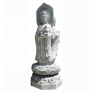 GuanshiyinラージホワイトストーンSongzi Guanyin Avalokitesvara Bodhisattva Sculpture <span class=keywords><strong>Kwan</strong></span> <span class=keywords><strong>Yin</strong></span> Female <span class=keywords><strong>Buddha</strong></span> Kuan <span class=keywords><strong>Yin</strong></span> Statues - Product Image 5
