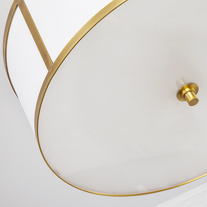 Tela de sombra lámpara colgante lámpara de techo decorativo colgante de luz - Product Image 4