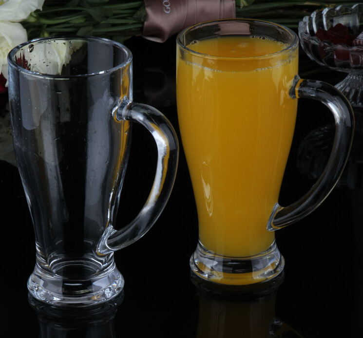 Machine Made Tall Accept OEM/ODM Beer Glass Transparent Beer Glass Mug Beer Steins