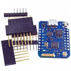 WEMOS — carte de développement d'antenne externe D1 Mini Pro, 16M byts, NodeMCU ESP8266, WiFi avec broches