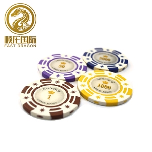 Barato al por mayor de alta calidad personalizado Casino Poker Chips, fichas de póquer con el logotipo impreso para <span class=keywords><strong>la</strong></span> promoción - Product Image 2