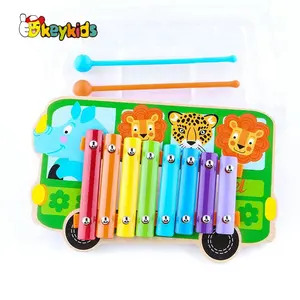 2024 New design musical toys wooden baby xylophone with customize W07C076