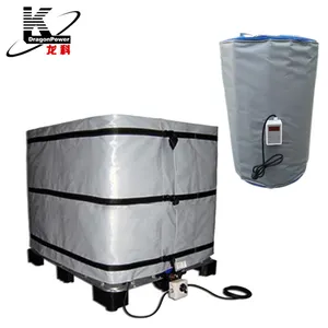 IBC Và Drum Container Chăn Nóng Cách Nhiệt Áo Khoác Với Nhiệt Kỹ Thuật Số Và Phích Cắm Cho Các Quốc Gia Khác Nhau