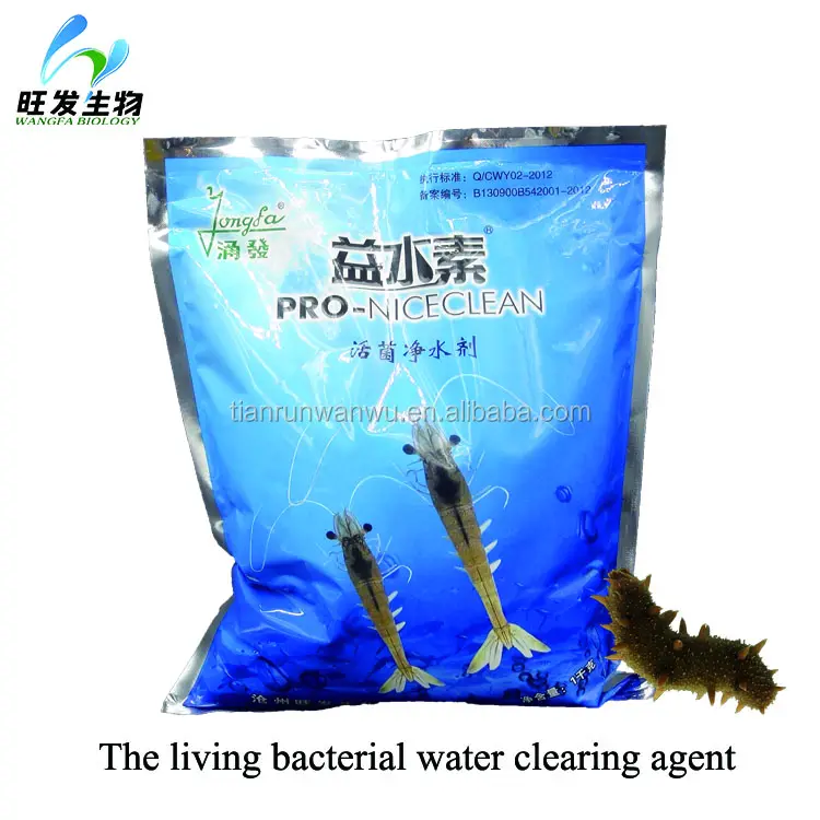 Beneficial microbes(PRO-NICECLEAN) for degrading the ammonia quickly, Enhance the immune system of aquatic animals