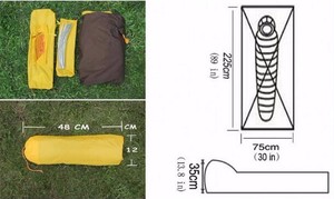 Portable To free Trekking Air backpacking tent camping tent camping tent CHILD'S cot - Product Image 6