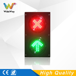 100mm Guide Station de péage <span class=keywords><strong>Feu</strong></span> de signalisation Croix-Rouge Vert Flèche Lumière <span class=keywords><strong>Stop</strong></span> and Go Signal Indicateur - Product Image 4