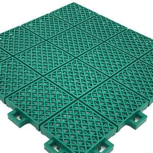 Modulares Bodens ystem Kunststoff gitter Bodenbelag Entwässerung fliesen Indoor-Basketball platz Kosten - Product Image 1