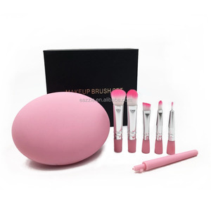 Ensemble de pinceaux de maquillage multifonctionnels détachables 5 en 1 pour les meilleures ventes sur <span class=keywords><strong>Amazon</strong></span>, avec miroir et support de rangement, facile à ranger - Product Image 2