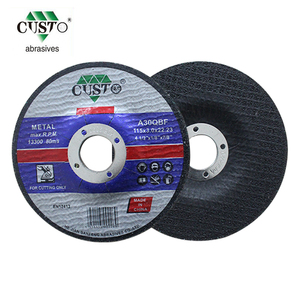 Disco de Corte Abrasivo de Óxido de Aluminio de Alta Velocidad de 230 mm para Metal OEM, Grano 60/46, Grosor de 3.0 mm, Velocidad Máxima de 80 m/s - Product Image 2