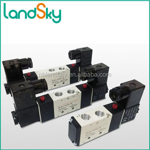 LandSky 2 way air valvola solenoide 4V230C 08 Interno pilota exteranl <span class=keywords><strong>pilot</strong></span> 5 posizione por3 peso 360g - Product Image 2