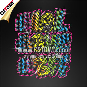 LOL OMG BFF Transfert Thermocollant Strass - Product Image 1