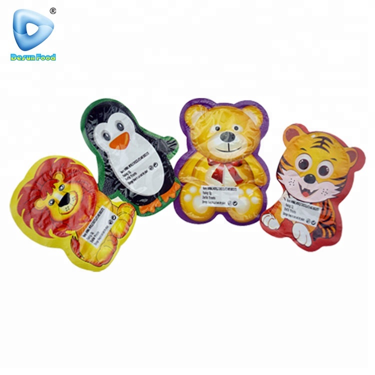 Индивидуальный оптовый шоколадный крем в форме животного с печеньем