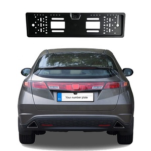 Europeo de la UE coche número de licencia Placa de Marco vista trasera de aparcamiento cámara de marcha atrás - Product Image 4