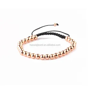 2024 Gold Jewelry Macrame Bracelet Hot Sale Gold Plated Jewelry Wholesale Stainless Steel Bracelets For Women
