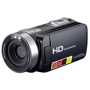 सबसे अच्छा रात दृष्टि डिजिटल वीडियो कैमरा Camcorder, अधिकतम 24MP 3.0 ''इंच वीडियो कैमरा पूर्ण HD 1080 P, मिनी कैमरा