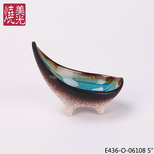 Vajilla y Cerámica Japonesa, Plato para Servir con Esmalte Craquelado E436&437-O-<span class=keywords><strong>06108</strong></span> - Product Image 4
