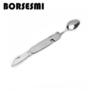 Ensemble de couverts multifonctionnels <span class=keywords><strong>en</strong></span> acier inoxydable pour le camping, <span class=keywords><strong>3</strong></span> <span class=keywords><strong>en</strong></span> <span class=keywords><strong>1</strong></span>, vaisselle portable, couverts de voyage, <span class=keywords><strong>cuillère</strong></span>, <span class=keywords><strong>fourchette</strong></span>, <span class=keywords><strong>couteau</strong></span> de poche - Product Image 6
