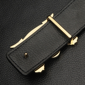 Cinturón de Cuero Vacuno con Hebilla Occidental de Piedra Atate de 3.8 cm de Ancho, Cinturón para Hombre - Product Image 3