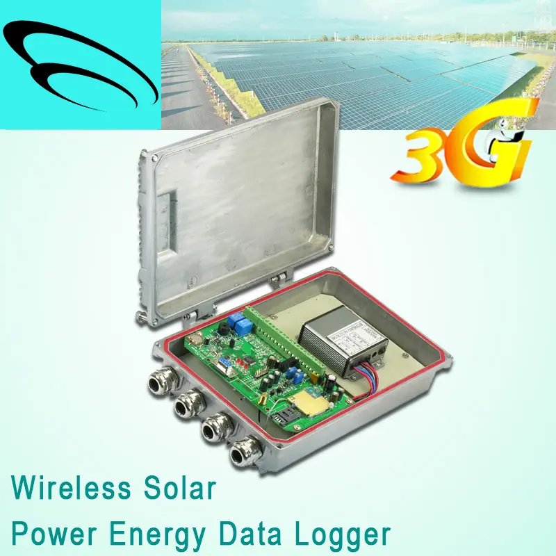 Wireless Solar Power Energy Data Logger mit rs 232 und rs 485 kommunikation