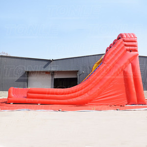 Massive 35 'Tall <span class=keywords><strong>Triple</strong></span> Lane Black Diamond The Edge <span class=keywords><strong>Giant</strong></span> <span class=keywords><strong>Inflatable</strong></span> <span class=keywords><strong>Slide</strong></span> Dành Cho Người Lớn Và Trẻ Em - Product Image 4