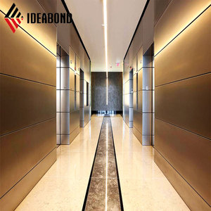 Panneau de façade IDEABOND Alucobone Prix Aluminium anti-rayures 1220*2440 mm École Extérieur Machines d'impression 3D Design moderne OEM - Product Image 5