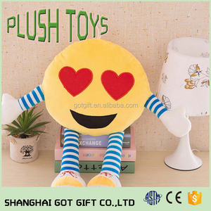 Whatsapp <span class=keywords><strong>emoji</strong></span> en peluche personnalisé en peluche peluche <span class=keywords><strong>emoji</strong></span> émoticône oreiller jouets - Product Image 4
