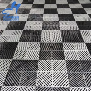 Nhà máy không trượt <span class=keywords><strong>Modular</strong></span> nhà để xe sàn rửa xe chi tiết nhựa sàn nhà để Xe gạch - Product Image 6