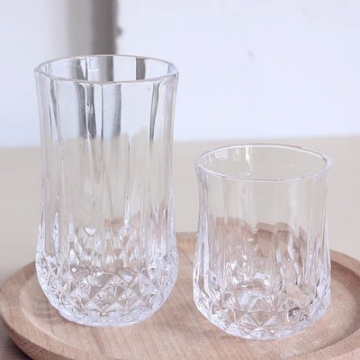 Custom logo lead free luxury heavy base whisky glasses old fashioned whisky glass