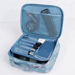 Estuche Organizador <span class=keywords><strong>de</strong></span> <span class=keywords><strong>Maquillaje</strong></span> <span class=keywords><strong>de</strong></span> Viaje Personalizado <span class=keywords><strong>de</strong></span> Poliéster con Cierre <span class=keywords><strong>de</strong></span> Cremallera <span class=keywords><strong>para</strong></span> Cosméticos, Brochas <span class=keywords><strong>de</strong></span> <span class=keywords><strong>Maquillaje</strong></span> y Artículos <span class=keywords><strong>de</strong></span> Aseo - Product Image 3