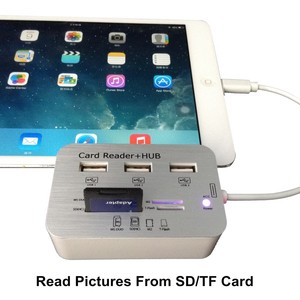 Compatible con ios9! 7 en 1 USB Hub Combo SD lector de tarjetas del TF conexión de la cámara Kit Combo adaptador - Product Image 3