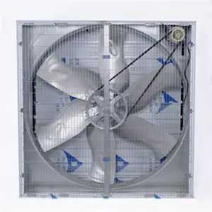 push-pull type 1380 50 inch exhaust fan with centrifugal shutter