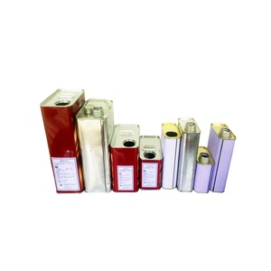 Varie dimensioni <span class=keywords><strong>di</strong></span> <span class=keywords><strong>olio</strong></span> d'<span class=keywords><strong>oliva</strong></span> rettangolare <span class=keywords><strong>in</strong></span> metallo vuoto per la conservazione - Product Image 5