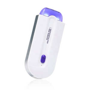 Gros équipement de beauté corps blanc cheveux épilateur <span class=keywords><strong>meilleur</strong></span> prix femmes épilation du visage électrique indolore Mini dame Usb ressort - Product Image 1